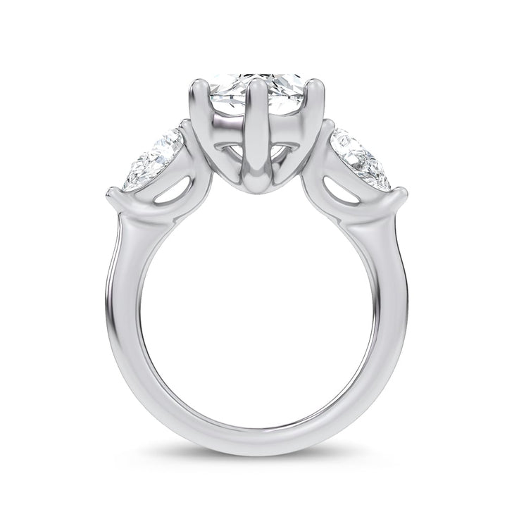 14K 6.00CT Certified Lab Grown Engagement Ring
