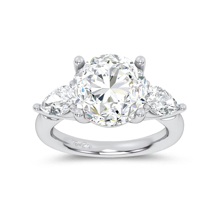 14K 6.00CT Certified Lab Grown Engagement Ring