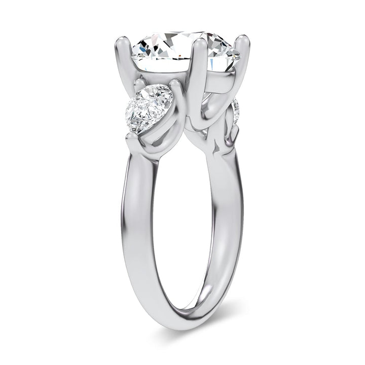 14K 6.00CT Certified Lab Grown Engagement Ring