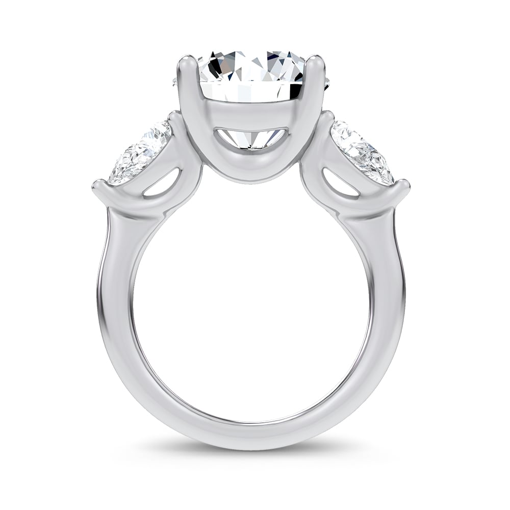 14K 6.00CT Certified Lab Grown Engagement Ring