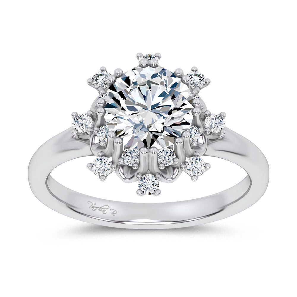 14K 2.00CT Lab Diamond  Ring