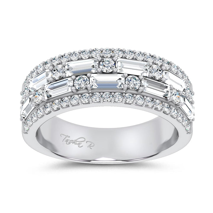 14K 1.25CT Certified Lab Grown Band