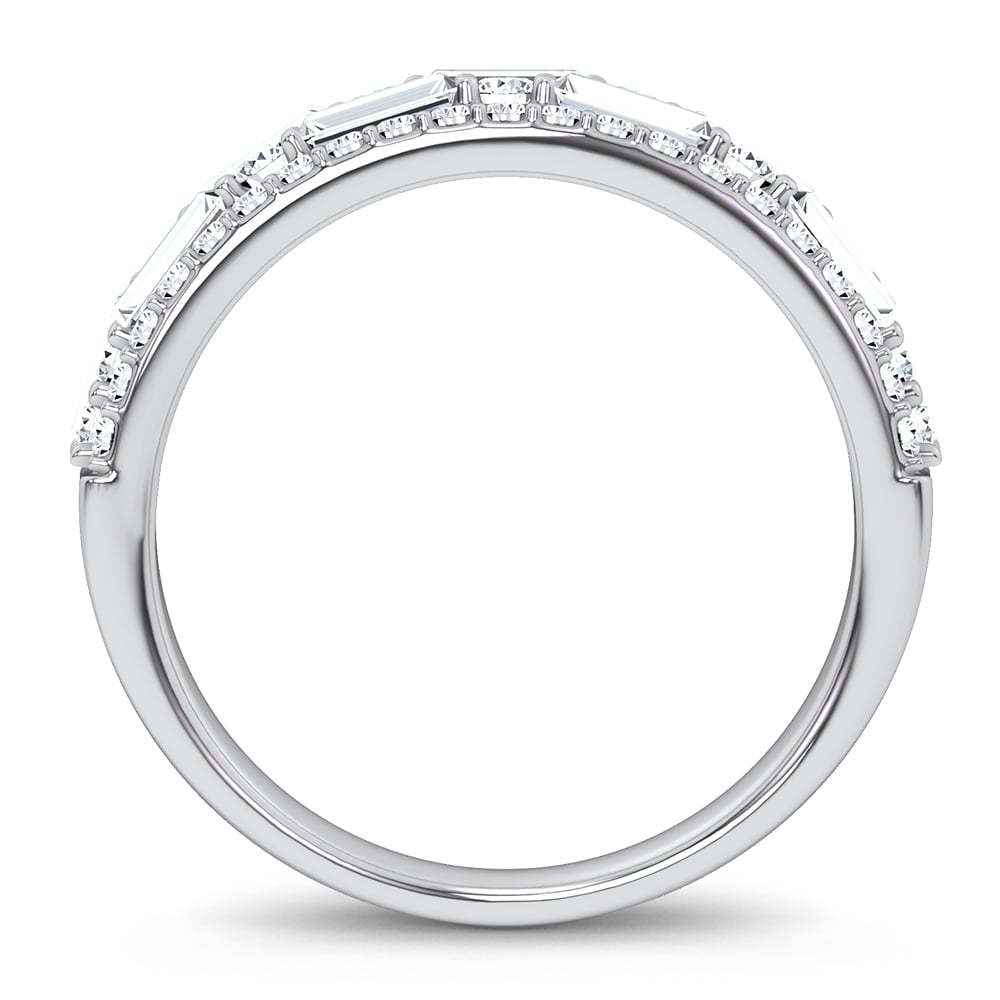 14K 1.25CT Certified Lab Grown Band