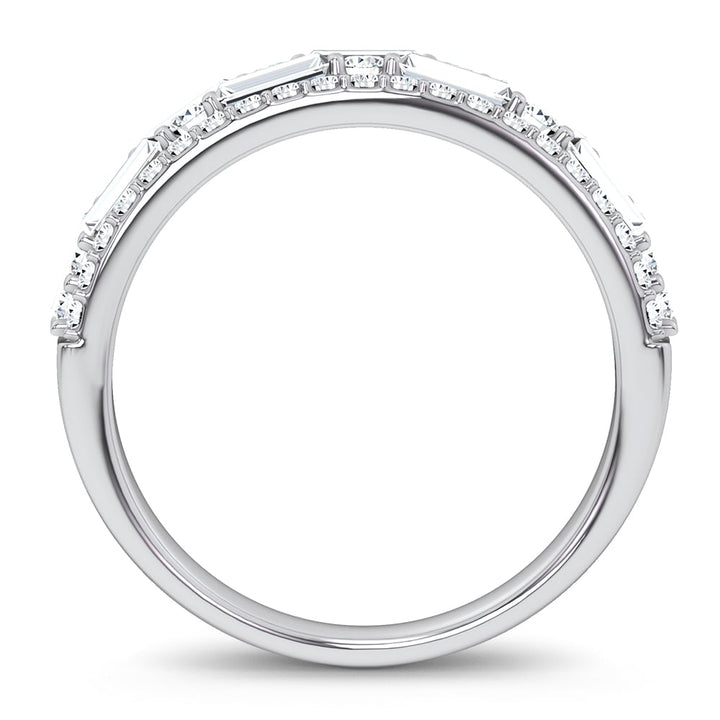 14K 1.25CT Certified Lab Grown Band
