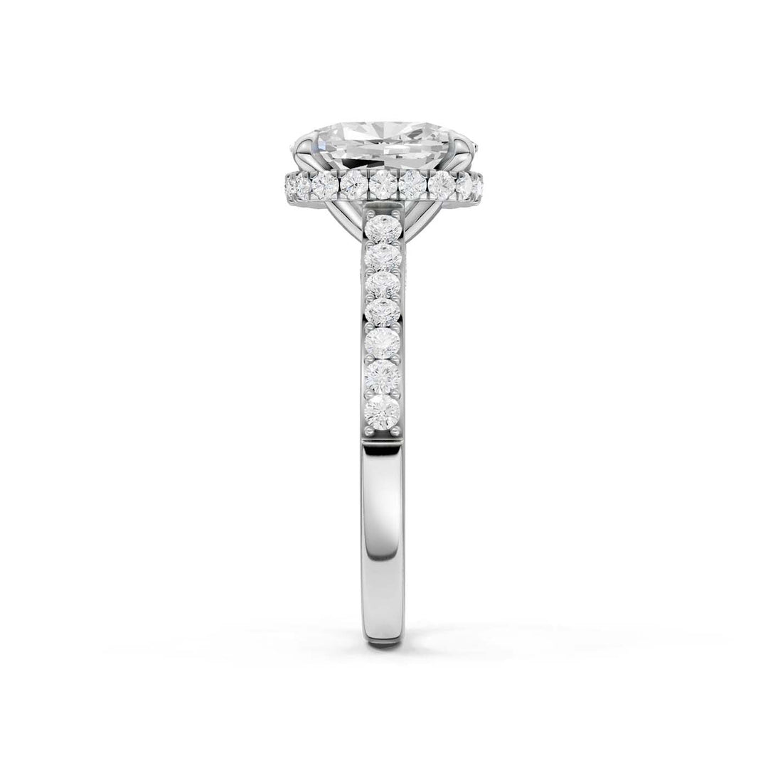 14K 4.50CT Lab Grown Diamond Engagement Ring