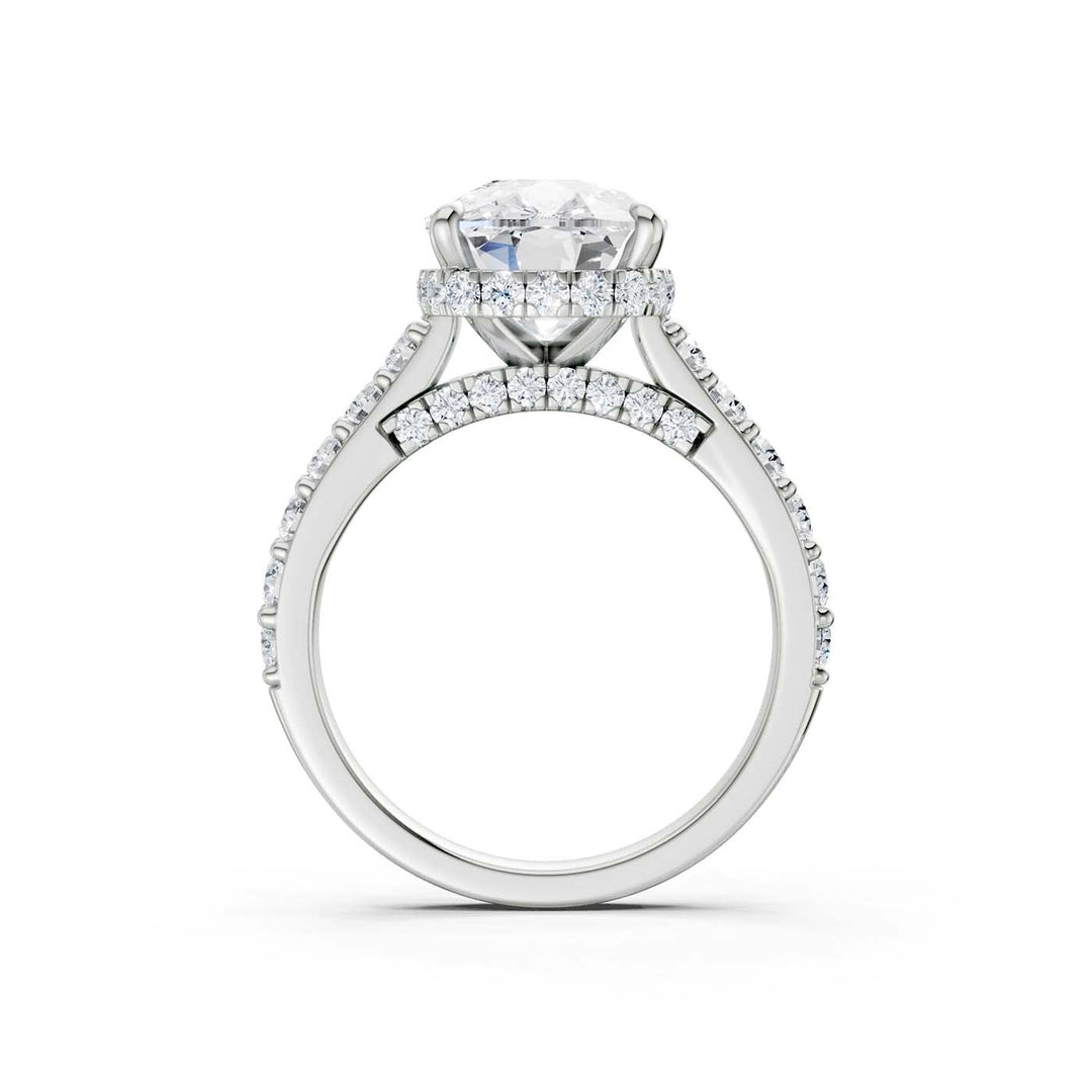 14K 6.00CT Lab Grown Diamond Engagement Ring