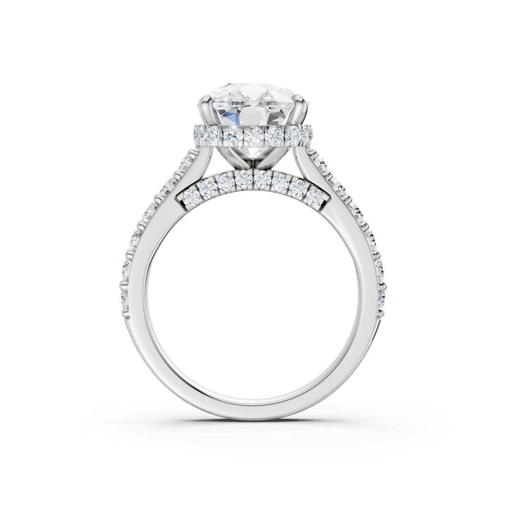 14K 6.00CT Lab Grown Diamond Engagement Ring