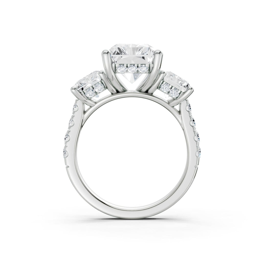 14K 8.50CT Lab Grown Diamond Engagement Ring