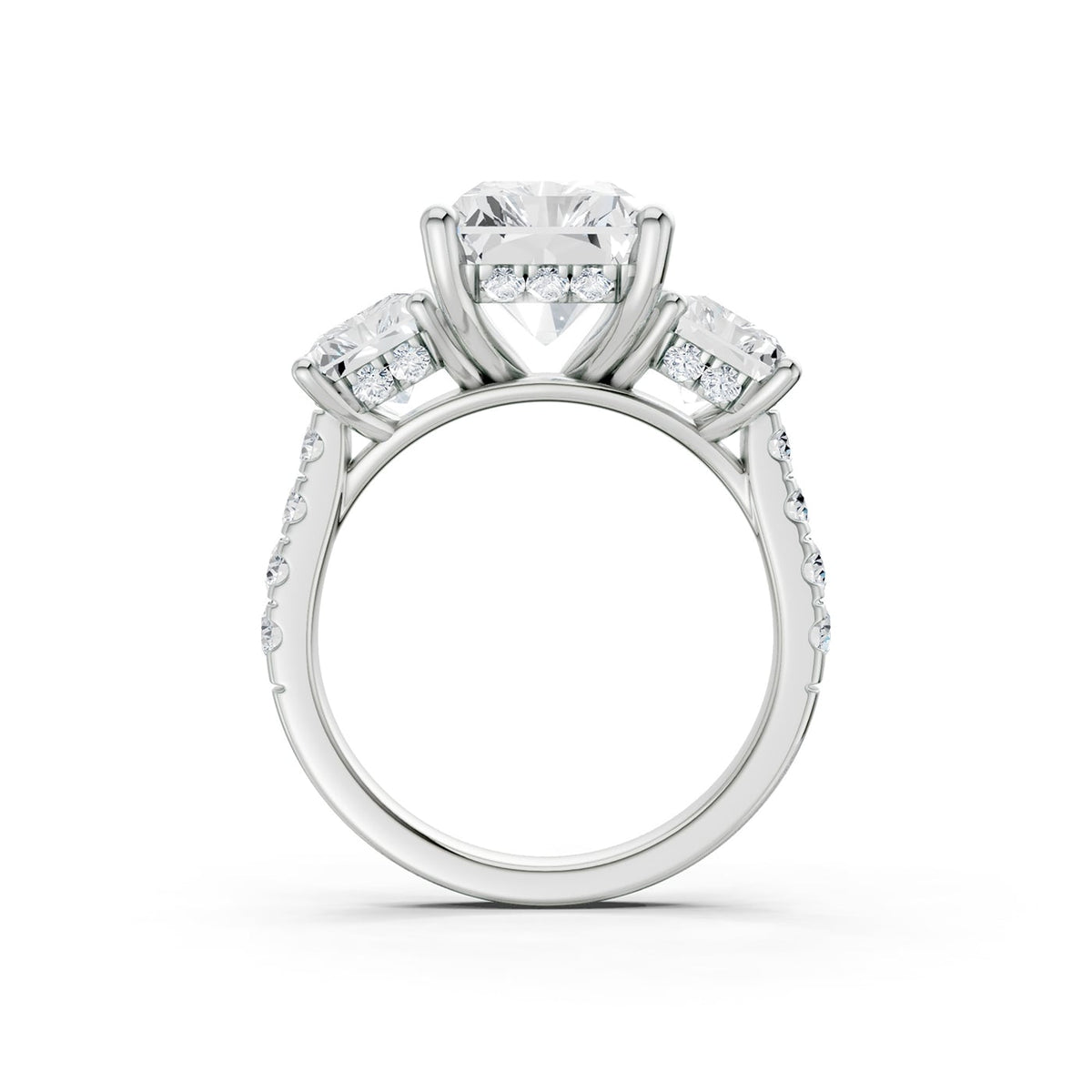 14K 8.50CT Lab Grown Diamond Engagement Ring