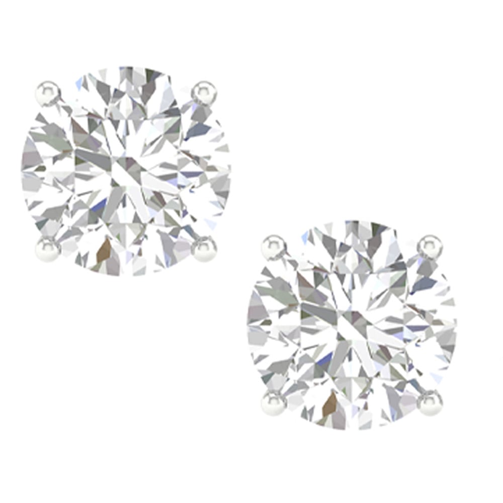 14K 2.00CT Certified Lab Grown Diamond Earring