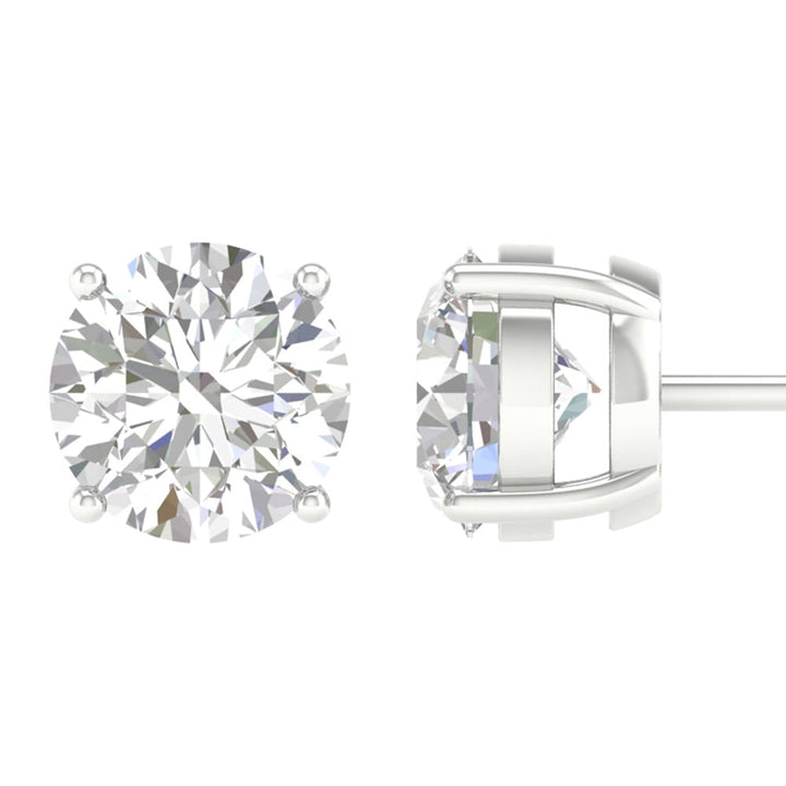 14K 3.00CT Certified Lab Grown Diamond Earring