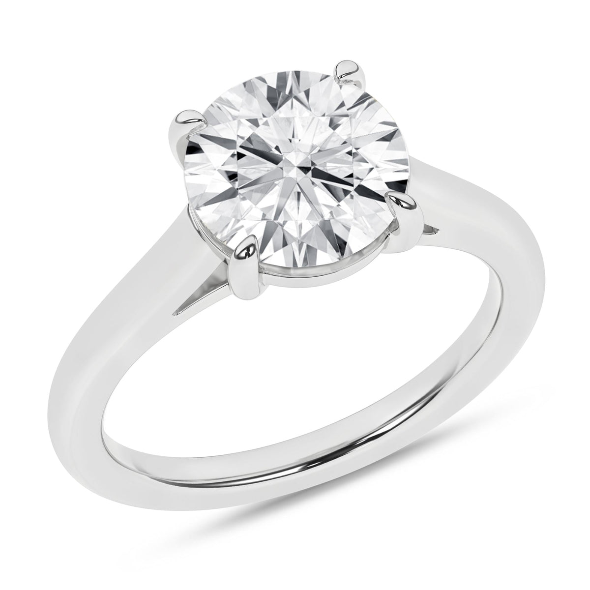 10K 2.00CT Certified Lab Grown Diamond Ring