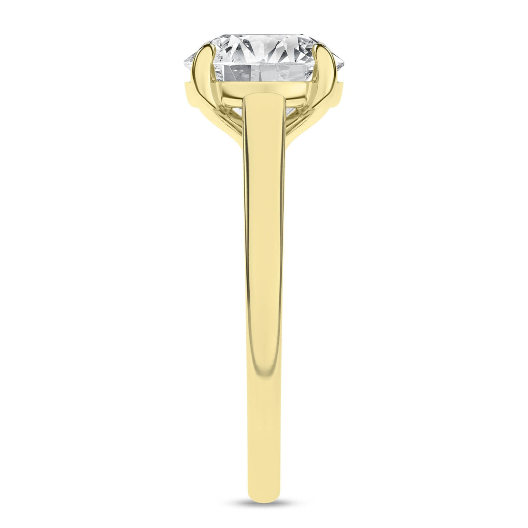 10K 2.00CT Certified Lab Grown Diamond Ring