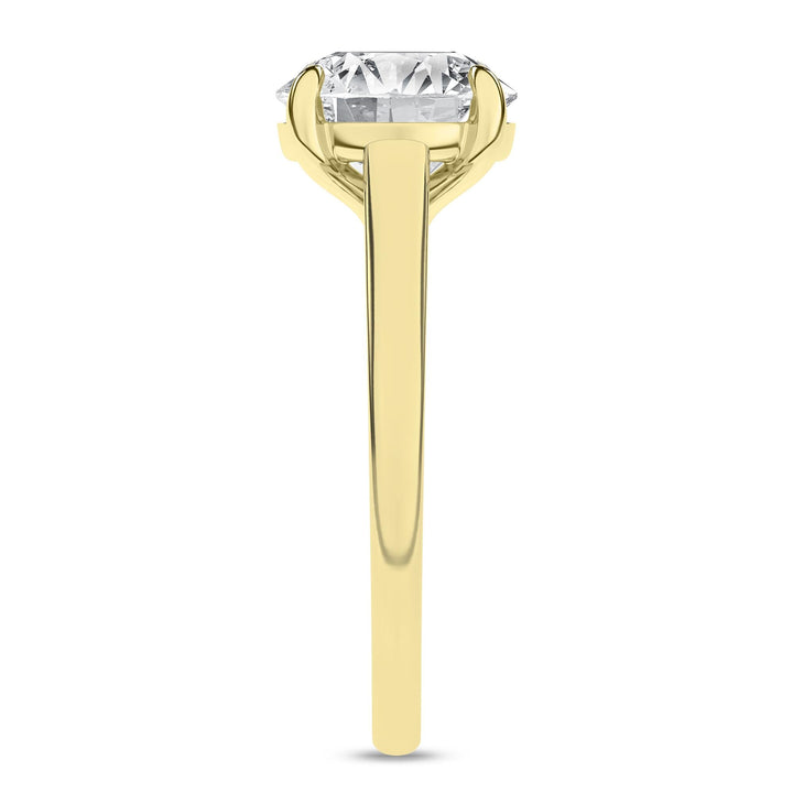 10K 2.00CT Certified Lab Grown Diamond Ring