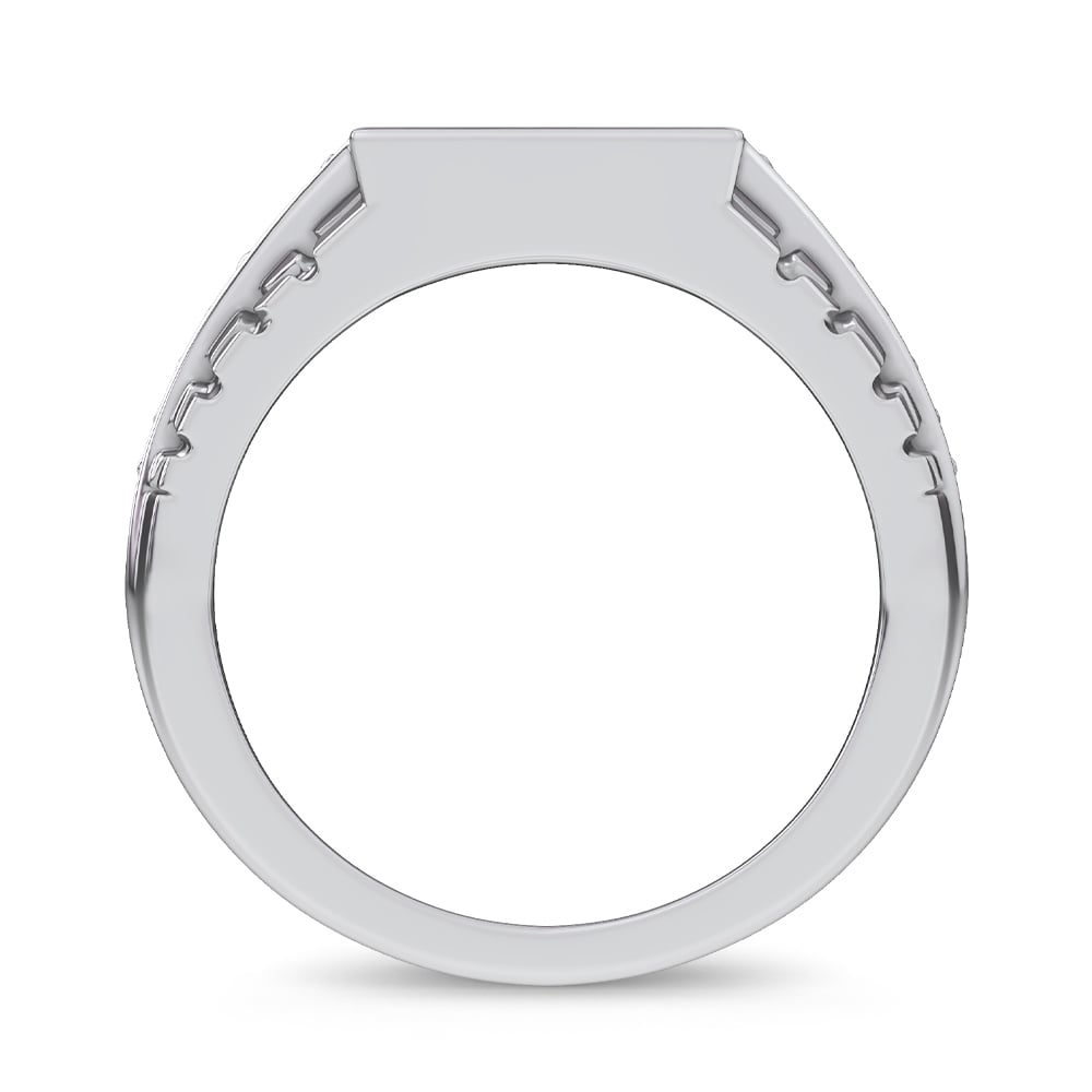 14K 1.50CT LAB GROWN Diamond Mens Ring