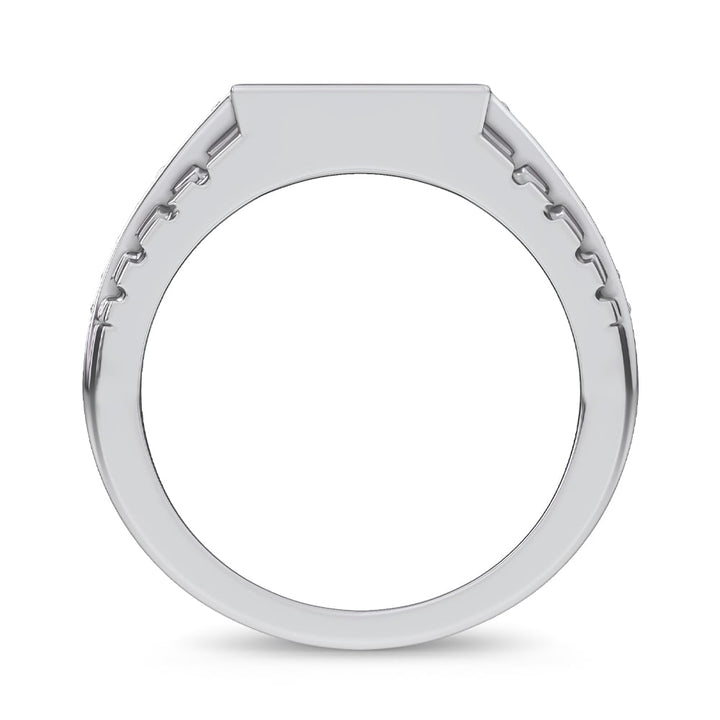 14K 1.50CT LAB GROWN Diamond Mens Ring