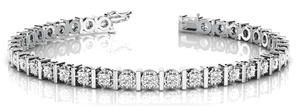Diamond Bar Bracelet