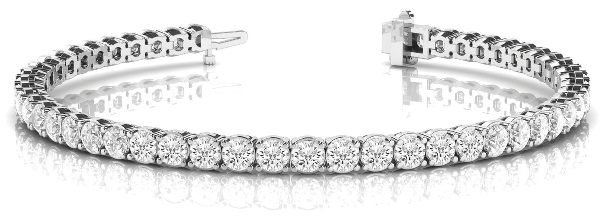 Round Diamond Tennis Bracelet