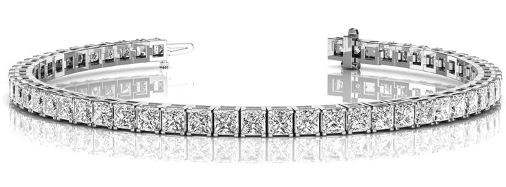 18K White Gold Diamond Fashion Bracelet