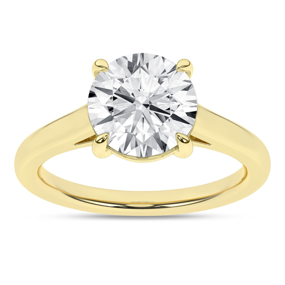 14K 0.50CT  Certified Lab Grown Diamond Ring
