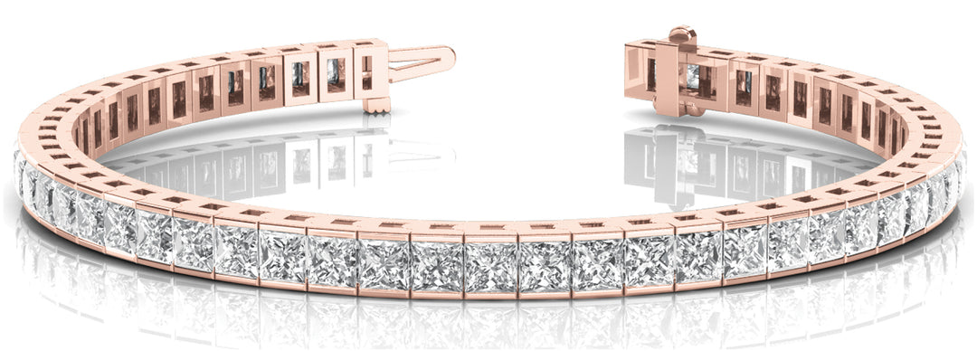 Rose Gold 10.71 CT Diamond Fashion Bracelet