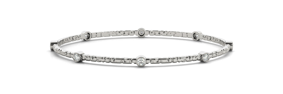 Diamond Round Multi-Stone Bracelet