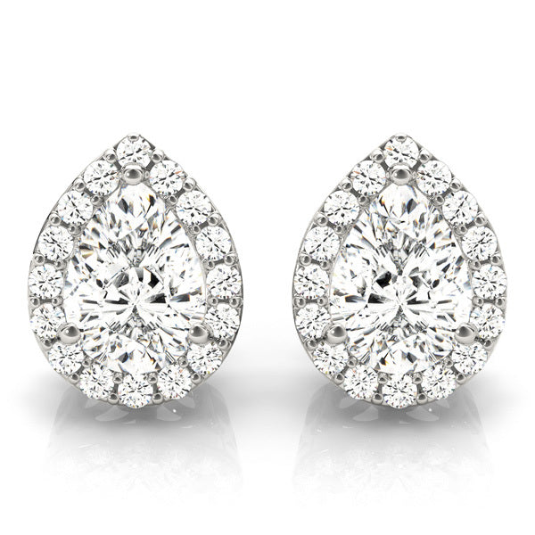 Halo Diamond Earring