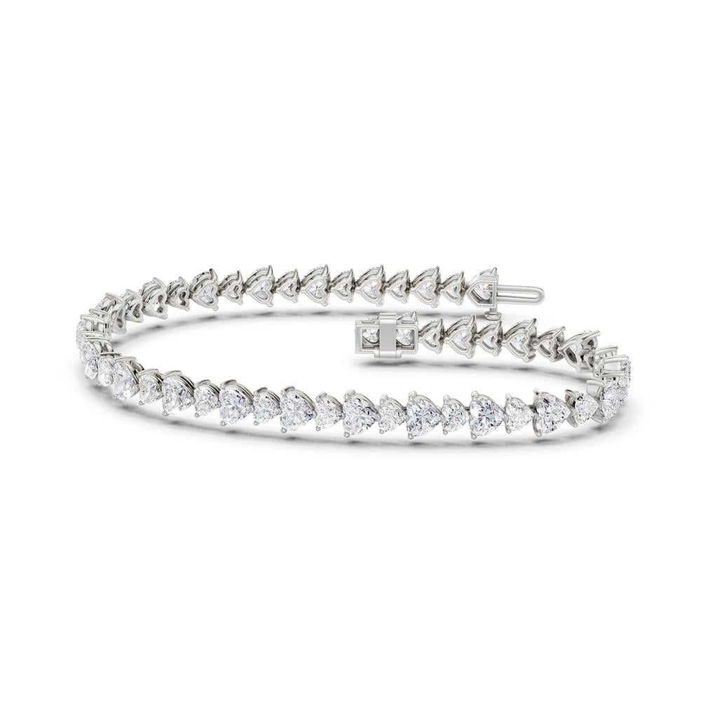 14K 11.52CT Certified Lab Grown Diamond Bracelet