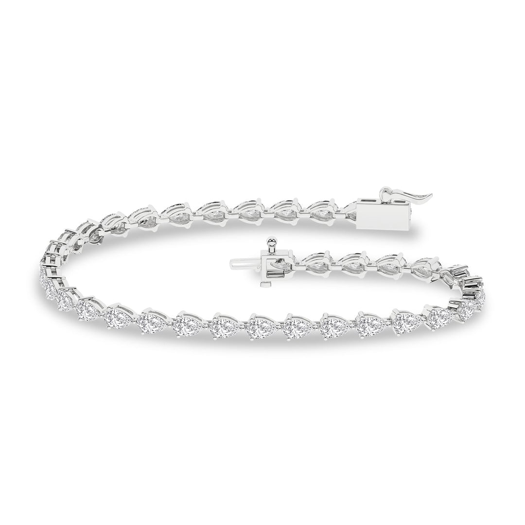 14K 5.00CT Certified Lab Grown Diamond Bracelet