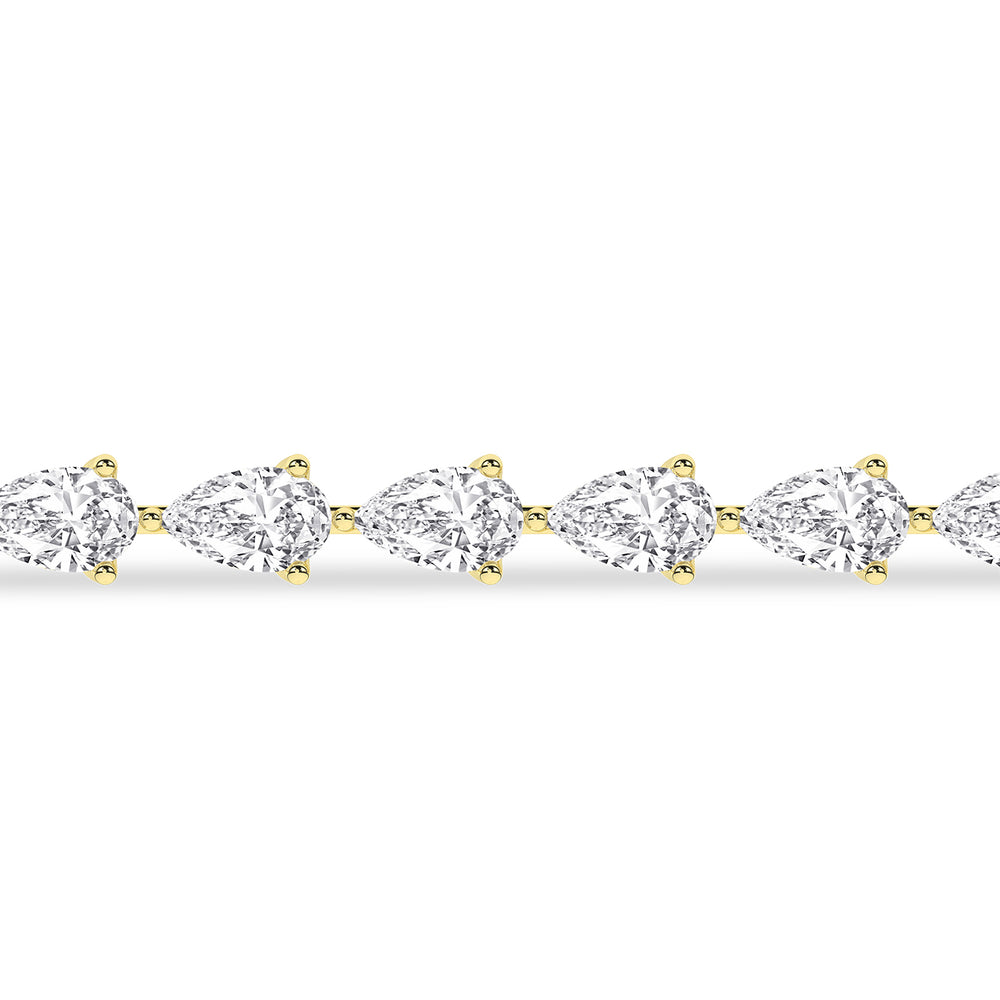 14K 5.00CT Certified Lab Grown Diamond Bracelet