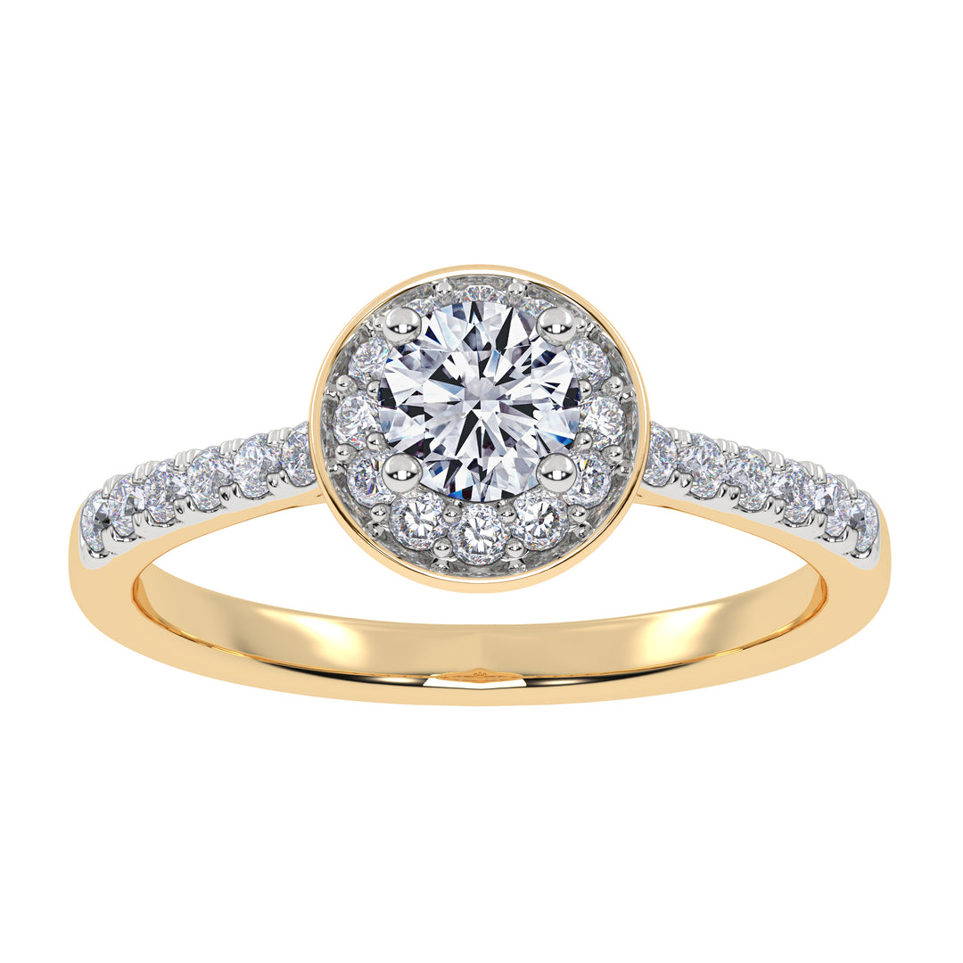 10K 0.50CT Lab Grown Promise Ring