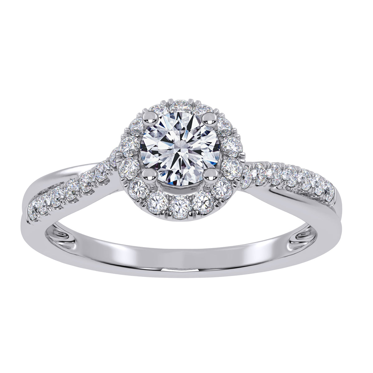 10K 0.50CT Lab Grown Promise Ring