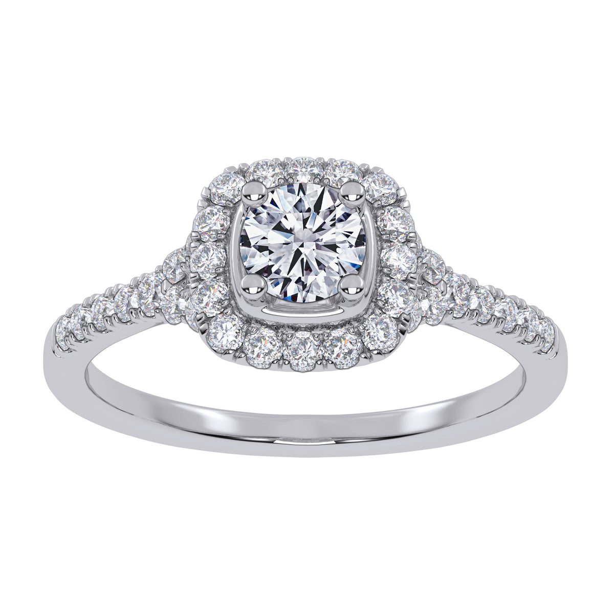 10K 0.50CT Lab Grown Promise Ring
