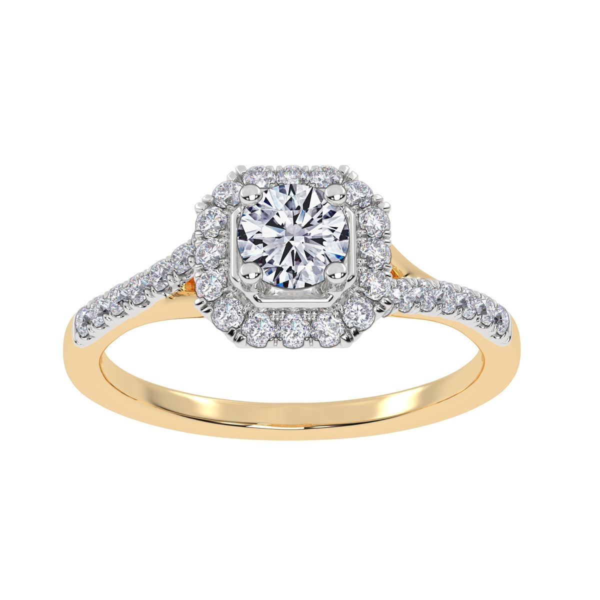 10K 0.50CT Lab Grown Promise Ring
