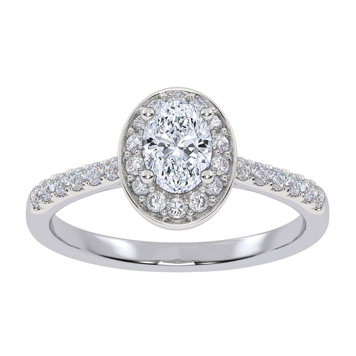 10K 0.51CT Lab Grown Promise Ring