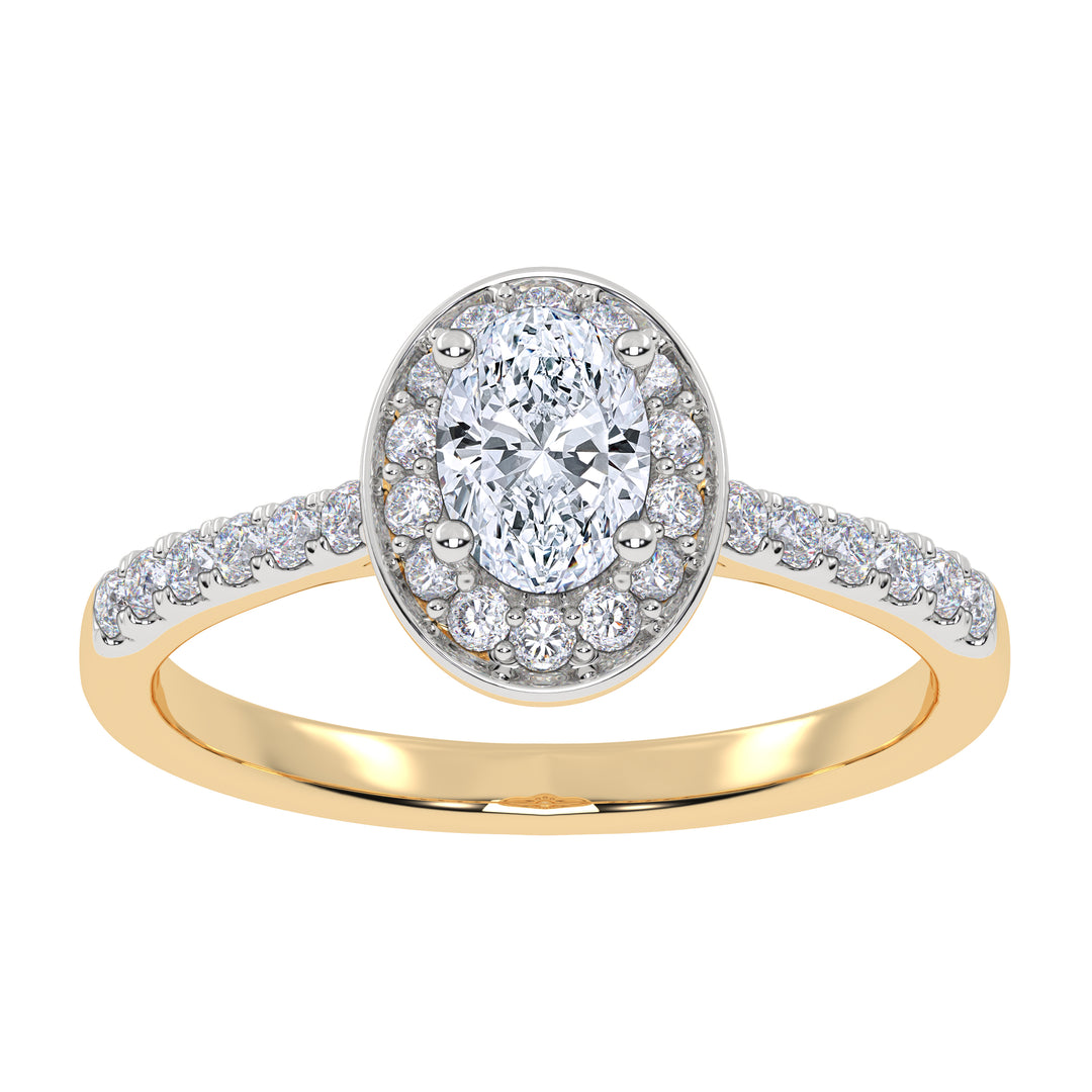 10K 0.51CT Lab Grown Promise Ring