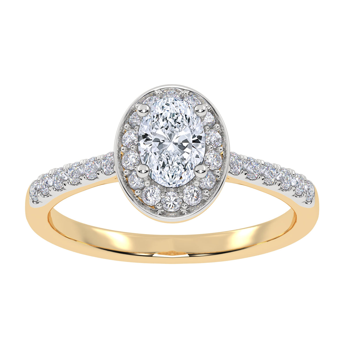 10K 0.51CT Lab Grown Promise Ring