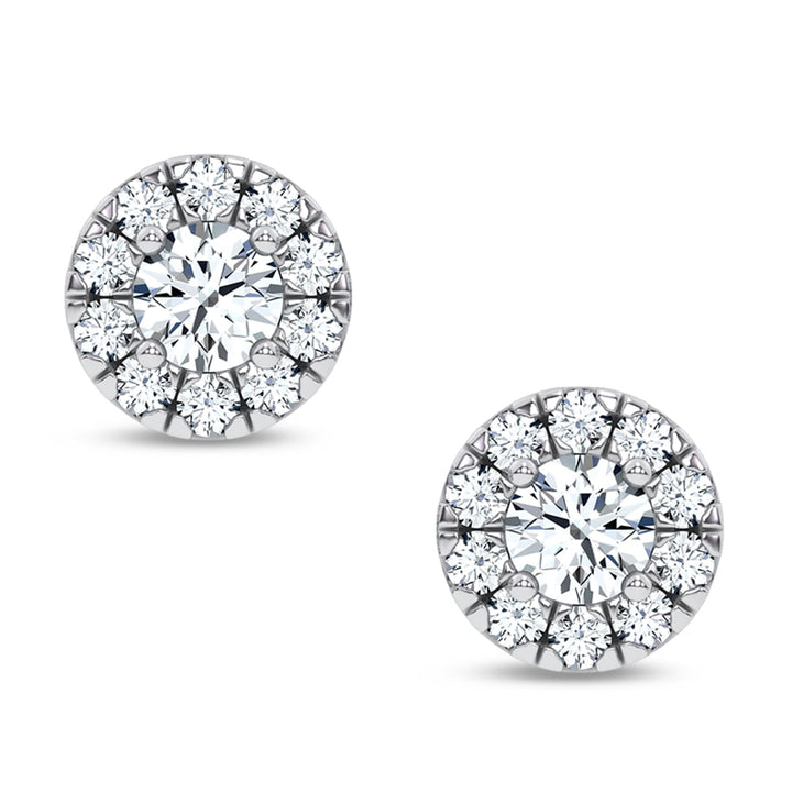 14K 0.50CT Certified Lab Grown Earrings