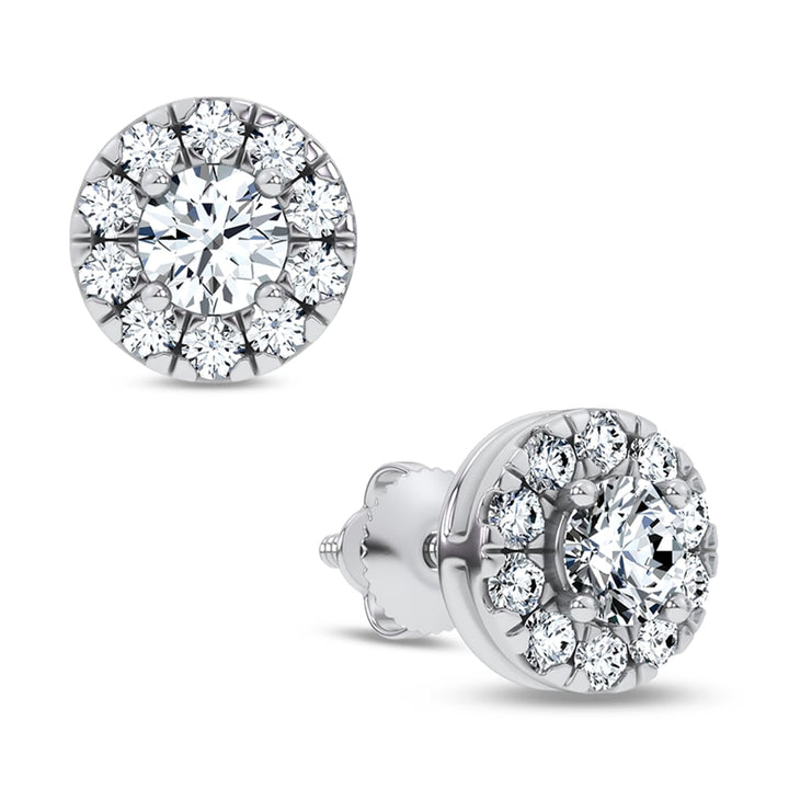 14K 0.50CT Certified Lab Grown Earrings