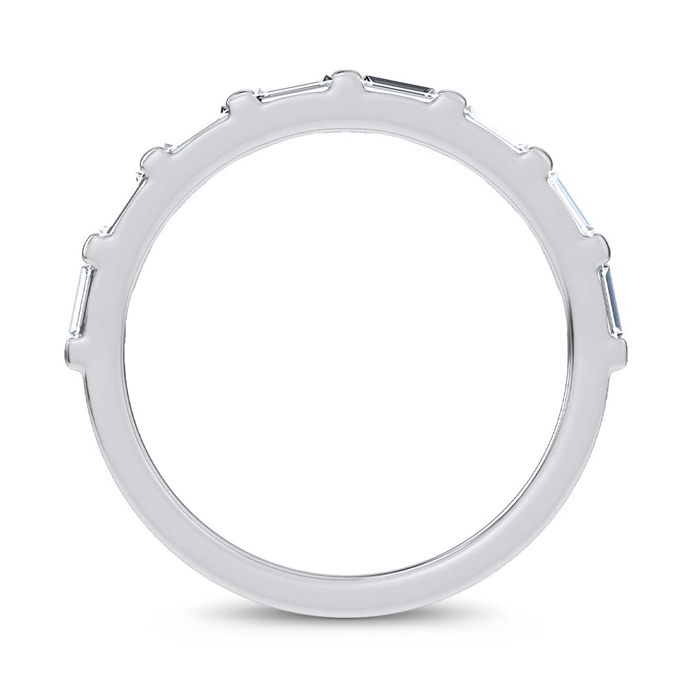 14K 0.41CT Certified Lab Grown Fancy Band
