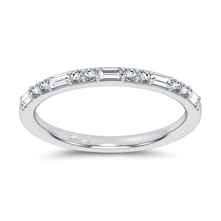 14K 0.20CT Certified Lab Grown Fancy Band