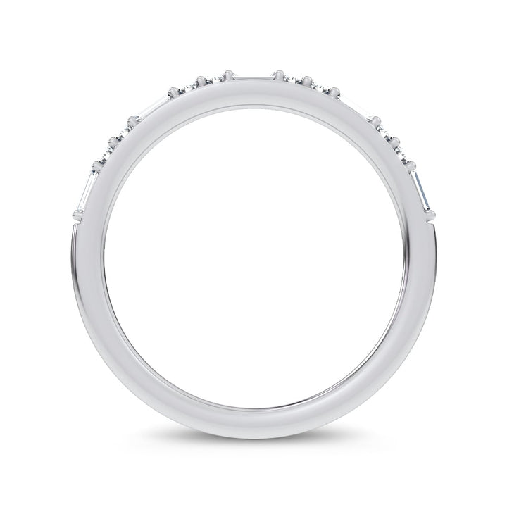 14K 0.20CT Certified Lab Grown Fancy Band