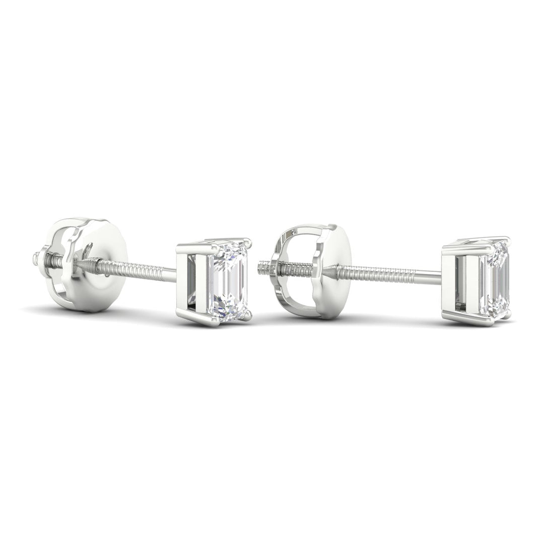 14K 0.50CT Certified Lab Grown Diamond Earrings