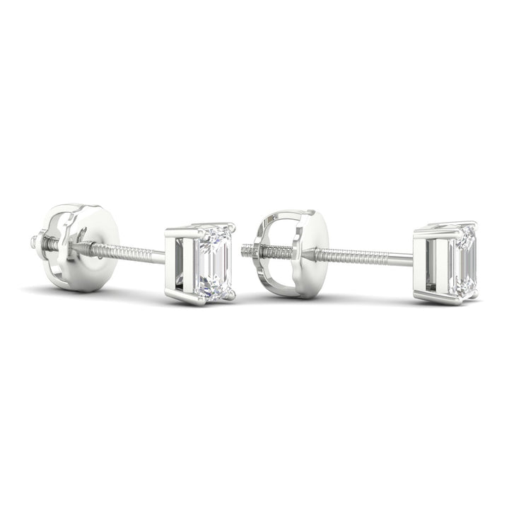 14K 0.50CT Certified Lab Grown Diamond Earrings