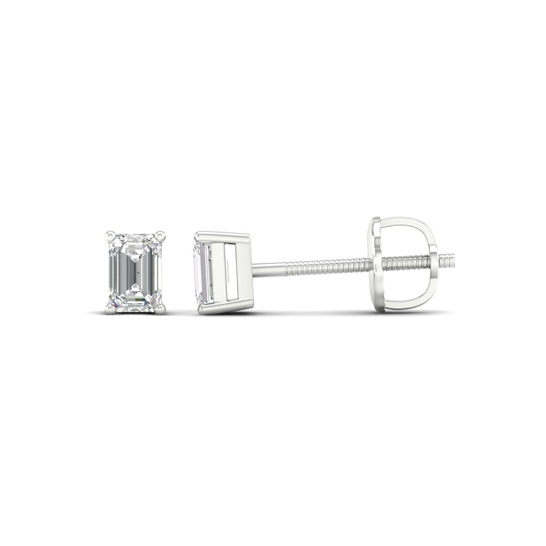 14K 0.50CT Certified Lab Grown Diamond Earrings