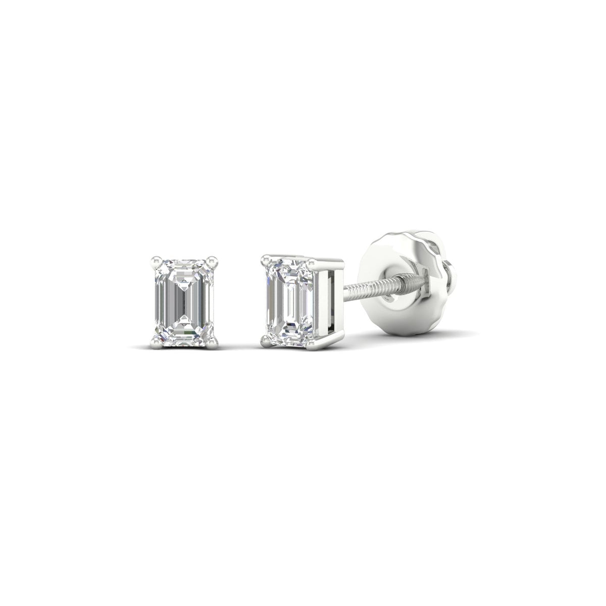 14K 0.50CT Certified Lab Grown Diamond Earrings