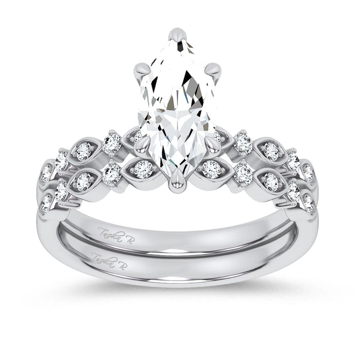14K 1.50CT DIAMOND BRIDAL SET