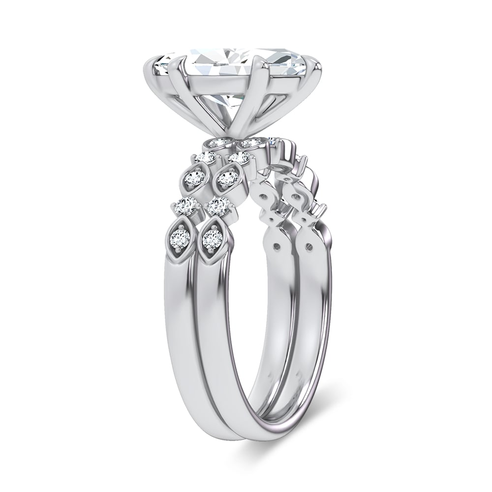 14K 1.50CT DIAMOND BRIDAL SET
