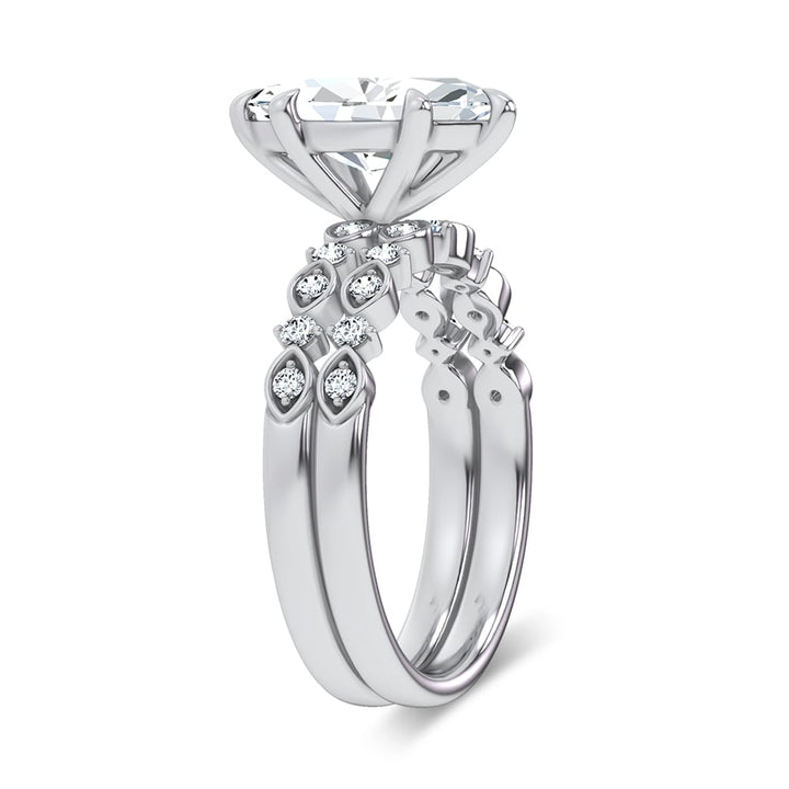14K 1.50CT DIAMOND BRIDAL SET
