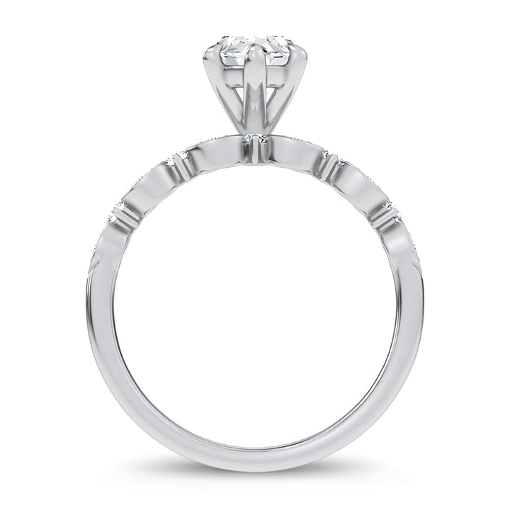 14K 1.50CT DIAMOND BRIDAL SET